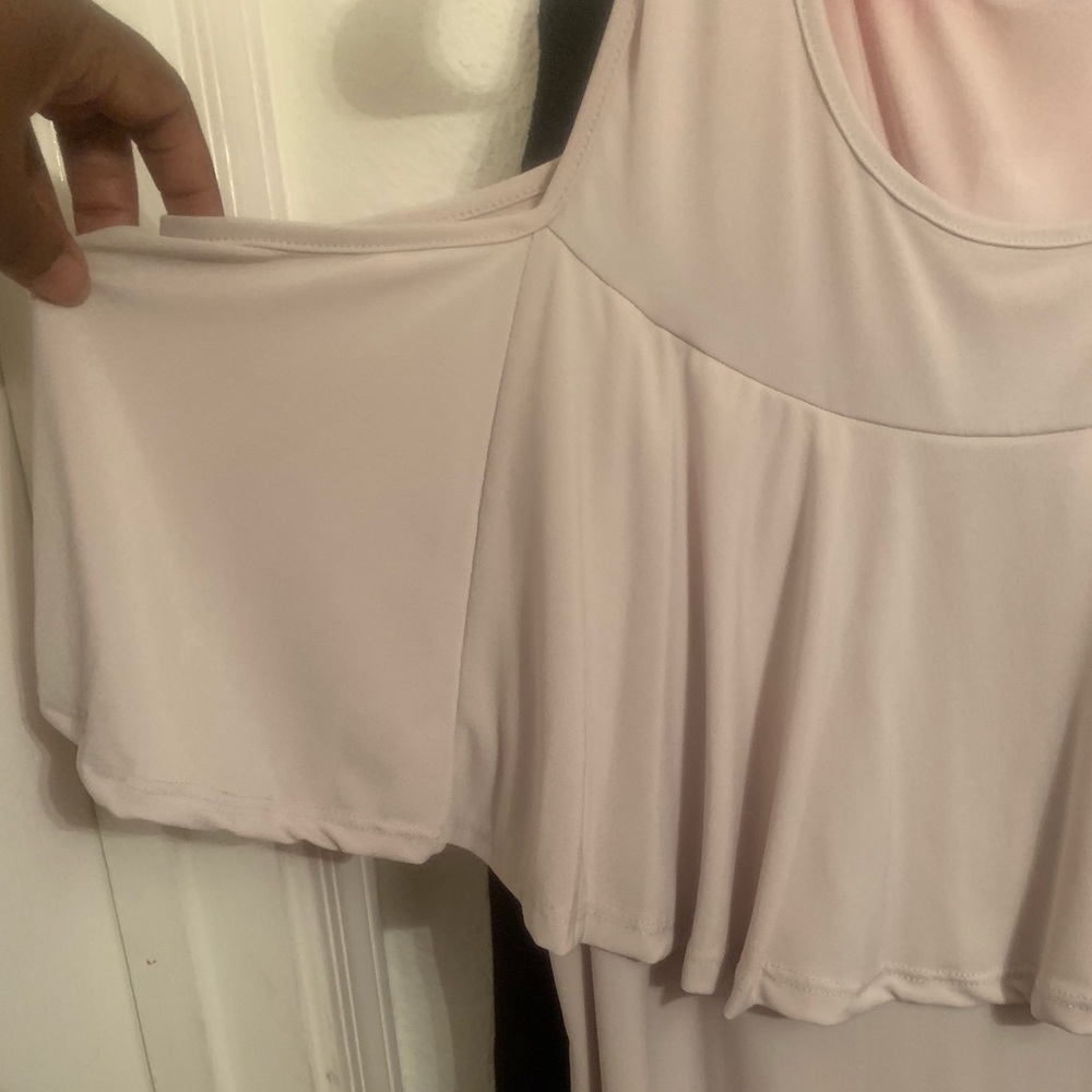 Cold shoulder blouse